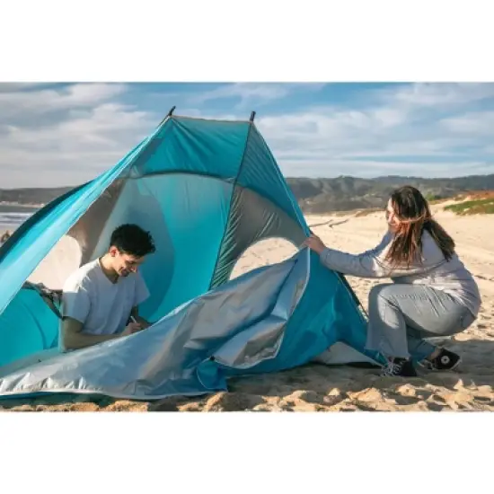 Stansport UPF 50+ Beach Cabana with Zippered Door image {8}