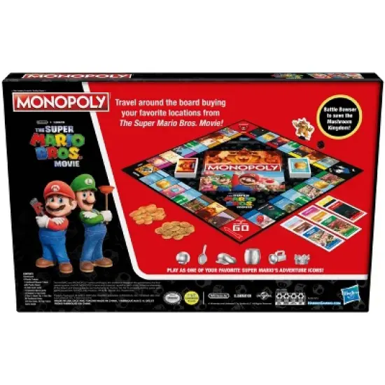 Monopoly Super Mario Movie Board Game image {6}