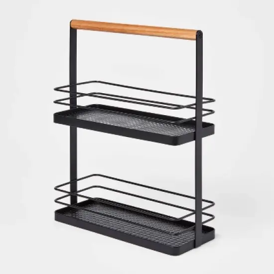 Wood 2-Tier Spice Rack - Threshold&trade; image {2}