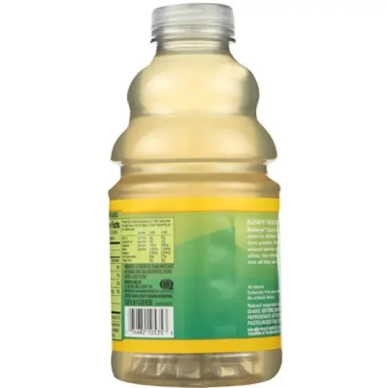 R.W. Knudsen All Natural Organic Lemon Recharge Sports Drink - Case of 6/32 oz image {2}