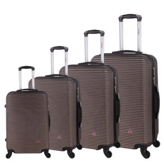 InUSA Royal 4pc  Lightweight Hardside Spinner Luggage Set image {9}