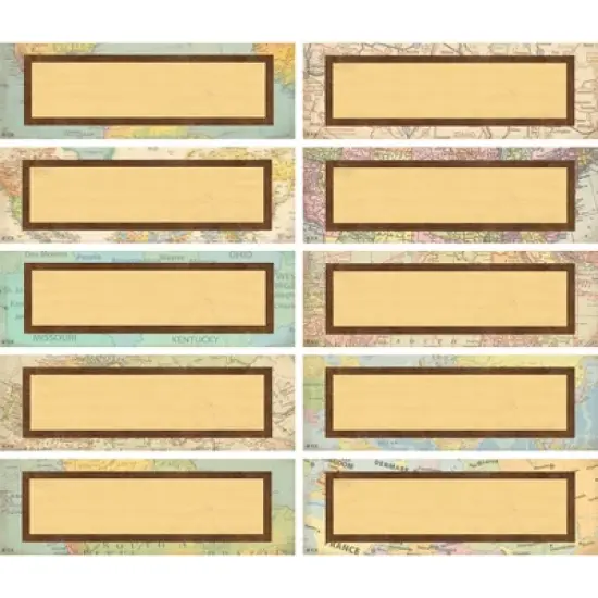 Teacher Created Resources&reg; Travel the Map Labels Magnetic Accents, 20 Per Pack, 3 Packs image {3}