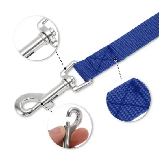 Unique Bargains Training Dog Leash 16.4ft Blue 1 Pc image {2}