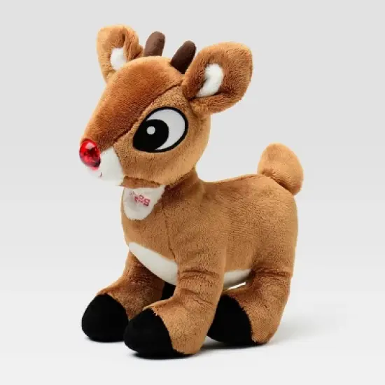 Rudolph the Red-Nosed Reindeer 10" Baby Rudolph Light Up Musical Toy image {1}