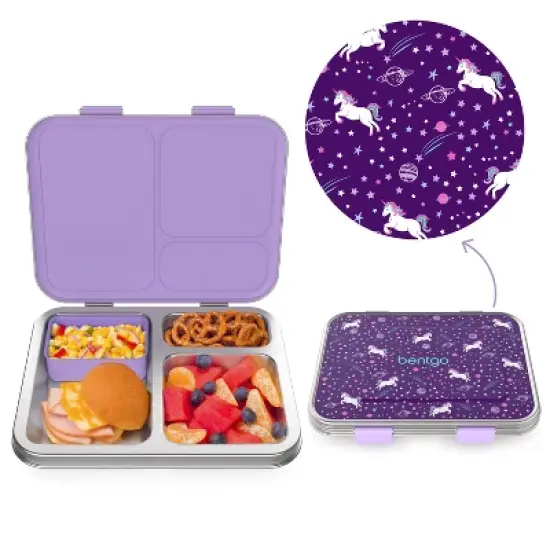 Bentgo Kids' Stainless Steel Bento Lunch Box image {12}