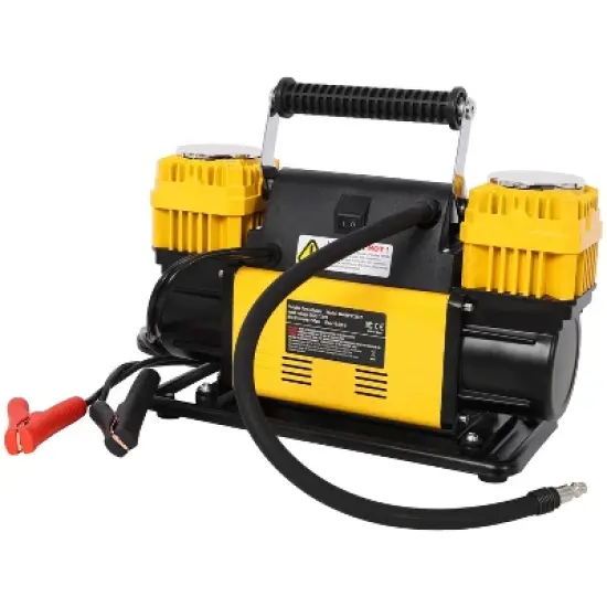 Dexmalle 12V Dual Cylinder Heavy Duty Air Compressor image {2}