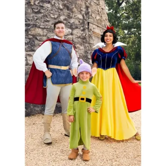 HalloweenCostumes.com Disney's Snow White Costume for Women, Adult Magical Princess Classic Yellow Bodice and Skirt image {8}