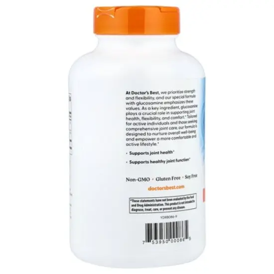 Doctor's Best Glucosamine, 180 Capsules (750 mg per Capsule) image {2}