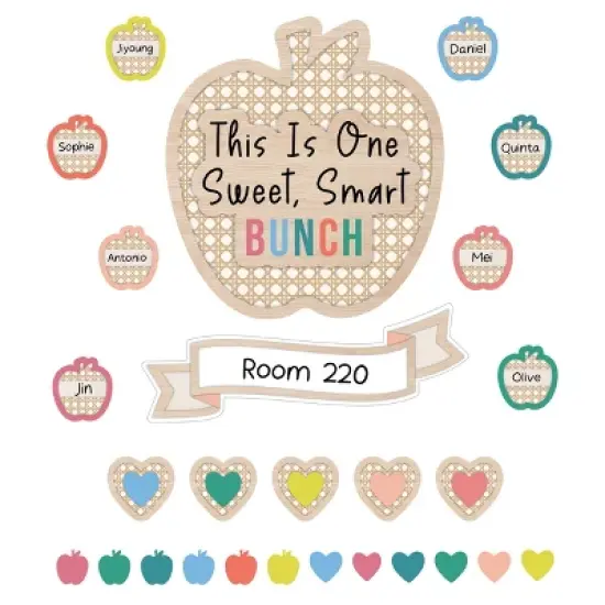 Carson Dellosa Education True to You This Is One Sweet, Smart Bunch Bulletin Board Set (59 pieces) image {5}