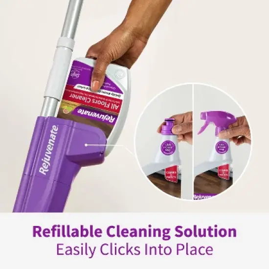 Rejuvenate Click n Clean Multi-Surface Floor Spray Mop System image {15}