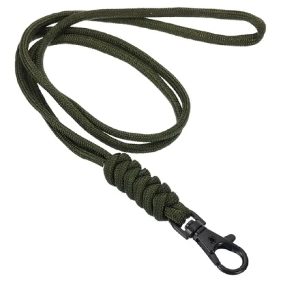 Unique Bargains Polyester Wear-resistant Lightweight ID Card Neck Lanyard with Hook image {8}