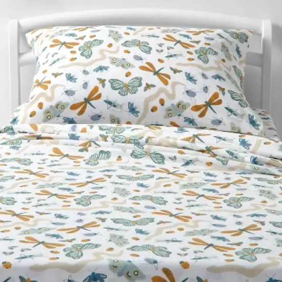 Insect Print Cotton Kids' Sheet Set - Pillowfort&trade; image {4}