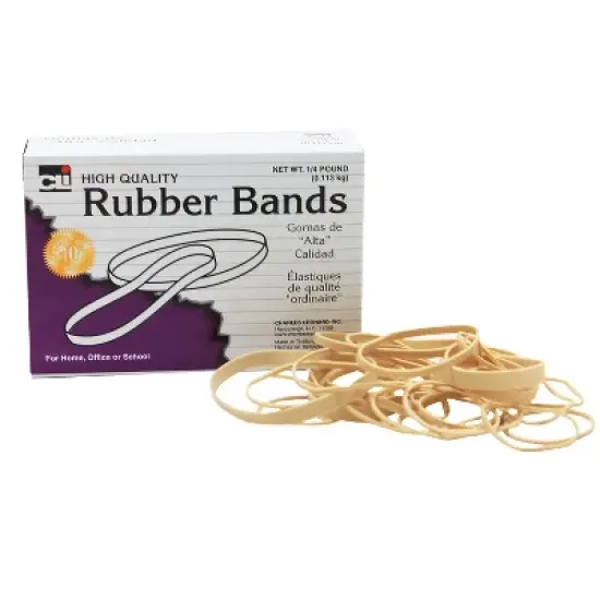 CLN Multi-Purpose Rubber Bands #54 1/4 lb Box 10 Boxes/Bundle (CHL56154) image {1}