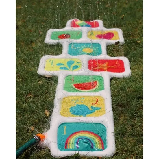 CocoNut Float Rae Dunn 58" Hopscotch Sprinkler image {2}