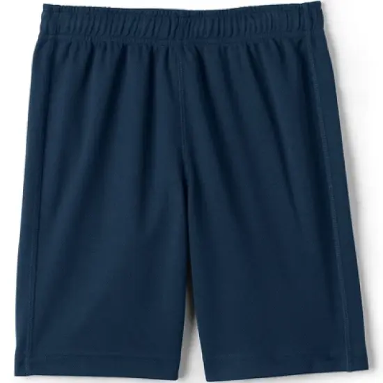 Lands' End School Uniform Boys Mesh Gym Shorts image {8}