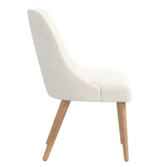 Sherrie Upholstered Dining Chair White - Skyline Furniture image {2}
