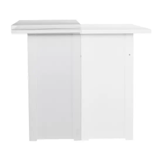 Klint Convertible Console To Extendable Dining Table White - Aiden Lane image {6}
