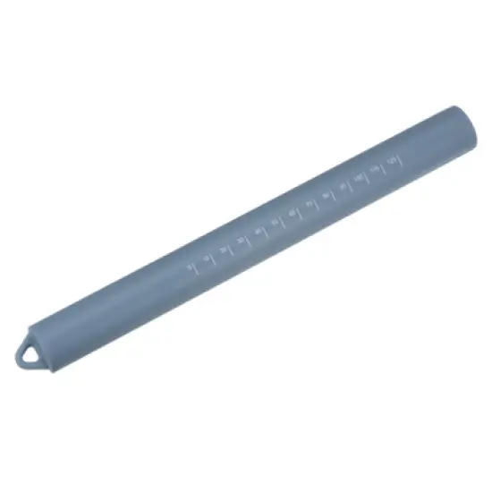 Unique Bargains Silicone Cylindrical Stainless Steel Inner Core Non-Stick Rolling Pin image {2}