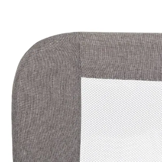 Dream On Me 3D Linen fabric and Mesh Security Bed Rail image {4}