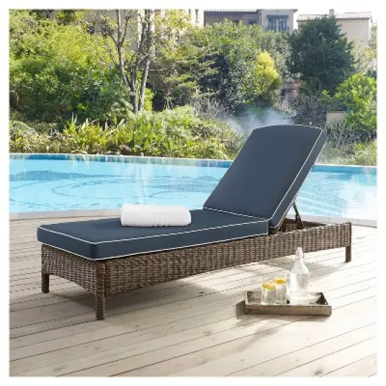 Bradenton Outdoor Wicker Chaise Lounge - Crosley
 image {5}