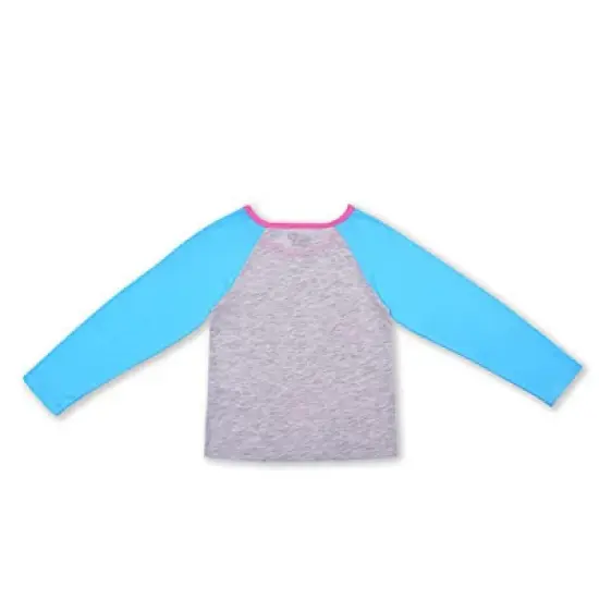 Nickelodeon Girl's Jojo Siwa 2 Piece Active Wear Bundle, Raglan Long Sleeve T-Shirt and Jogger Pants Set for kids image {4}