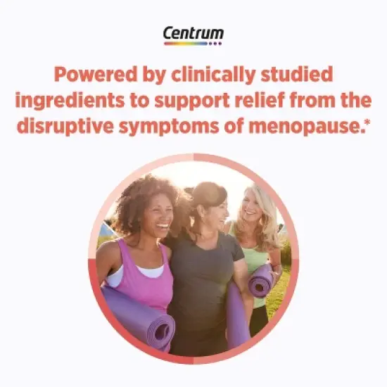 Centrum Menopause Support Clear Mind and Mood Vitamin Tablets - 30ct image {8}