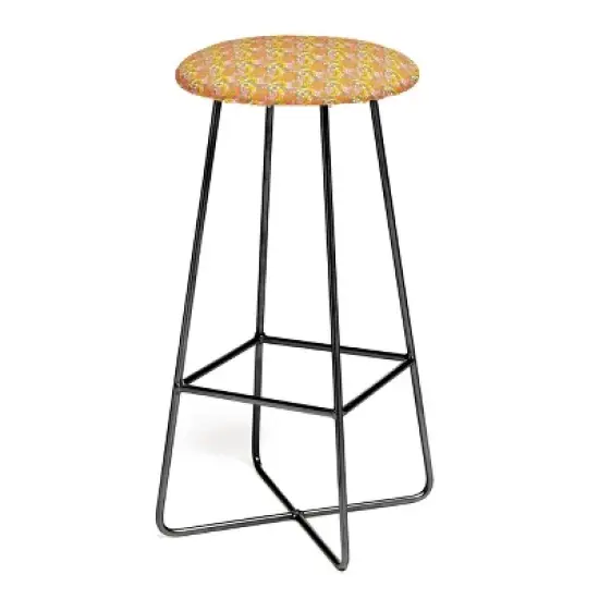 ThirtyOne Illustrations Spring in Retro Barstool - Deny Designs image {2}