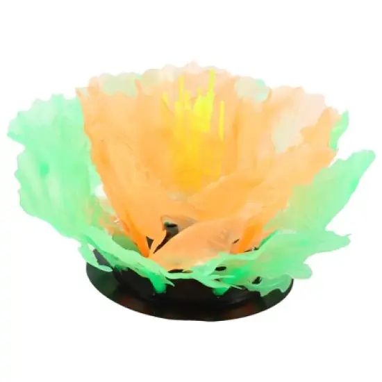 Unique Bargains Aquarium Silicone Simulation Coral Aquatic Plant Ornaments 2.36"x2.36" 1 Pc image {8}
