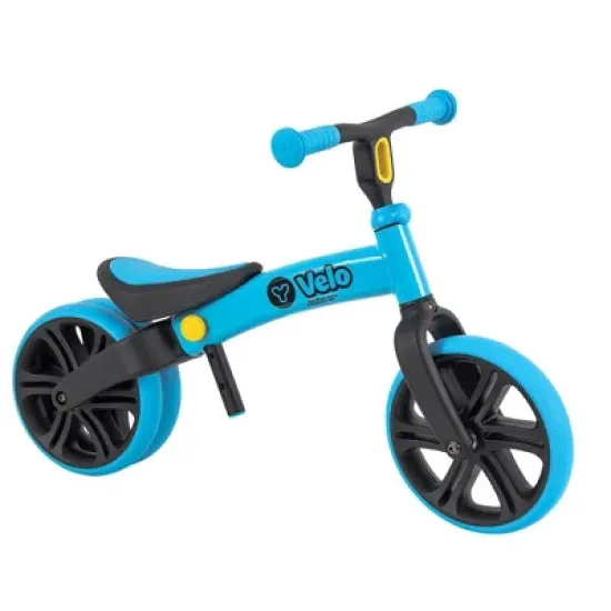 Yvolution Y Velo Junior 9'' Kids' Balance Bike with Dual Rear Wheels image {8}