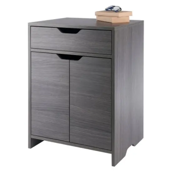 Nova 1 Drawer Storage Cabinet - Winsome image {6}