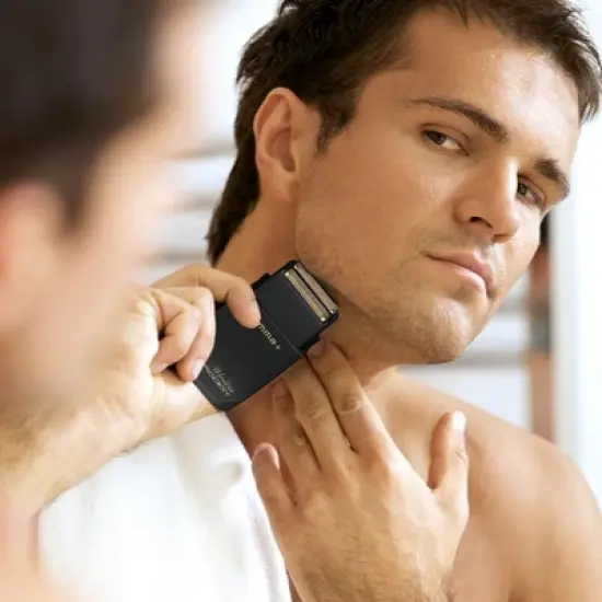 Prodigy Professional Corded or Cordless Men's Foil Shaver, Black image {6}