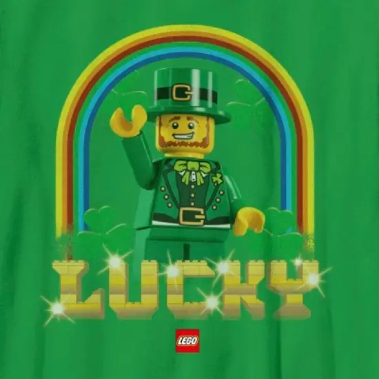 Boy's Lego St. Patrick's Day Lucky Leprechaun T-Shirt image {1}