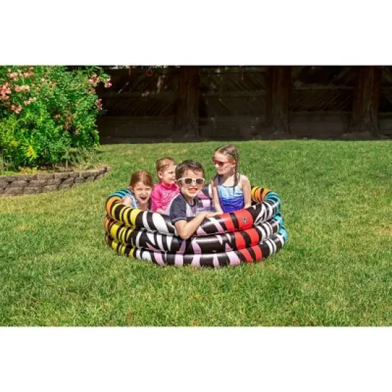 Poolmaster Zebra Inflatable Swimming Pool image {2}
