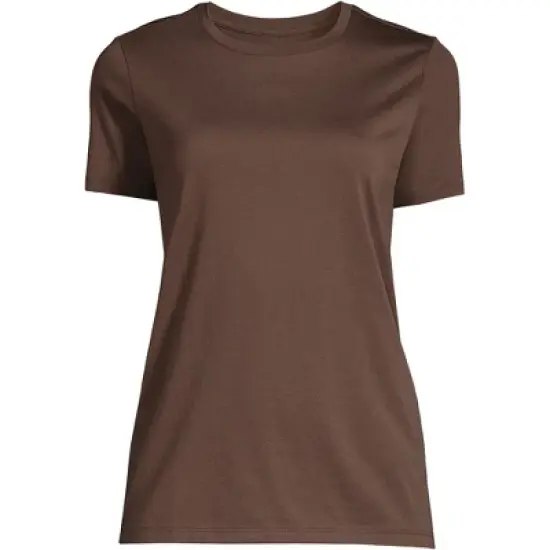 Lands' End Women's Tall Relaxed Supima Cotton Short Sleeve Crewneck T-Shirt image {13}