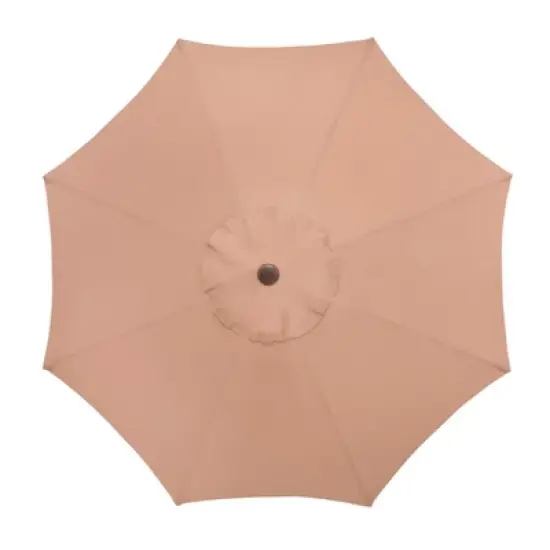 BrylaneHome 9 Ft. Tilt-And-Crank Umbrella image {11}