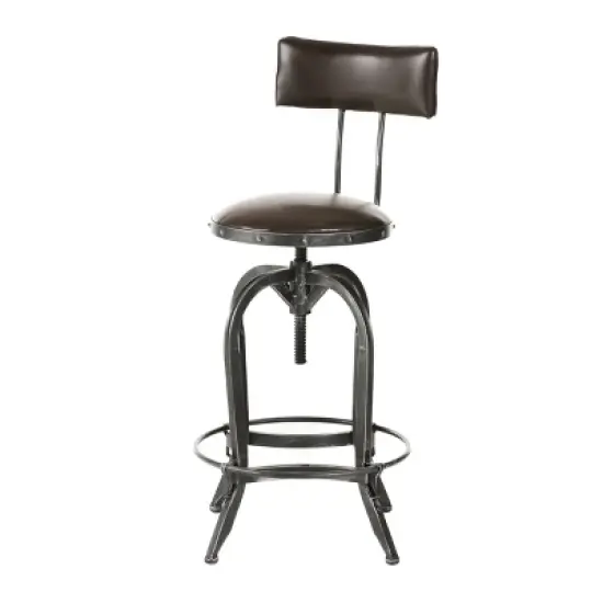 Stirling Adjustable Barstool - Christopher Knight Home image {5}