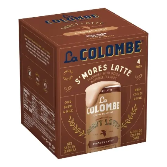 La Colombe S'mores Draft Latte Coffee Drink - 4pk/9 fl oz Cans image {4}