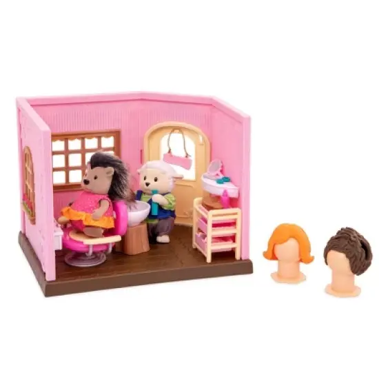 Li'l Woodzeez Store Playset with Accessories 20pc - Baabaa Spa & Hair Salon image {1}