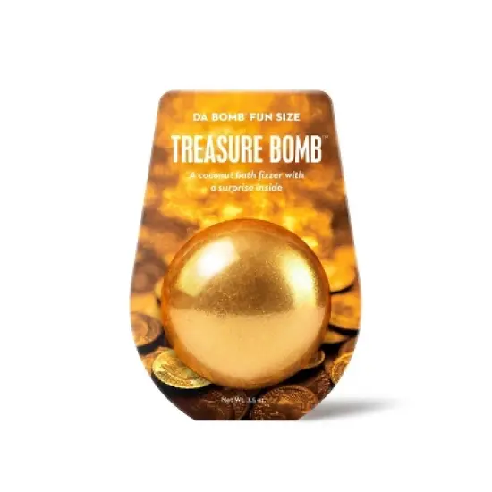 Da Bomb Bath Fizzers Treasure Bath Bomb - 3.5oz image {8}