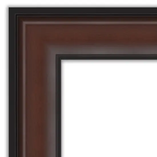 Amanti Art Harvard Walnut Framed Dry Erase Magnetic Board image {3}