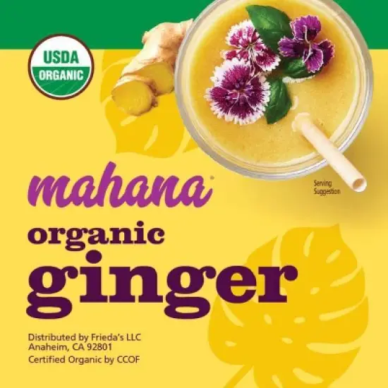 Frieda's Organic Mahana Ginger - 8oz image {3}