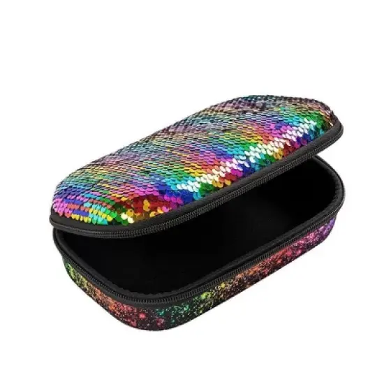ZIPIT Sequin Pencil Box image {7}