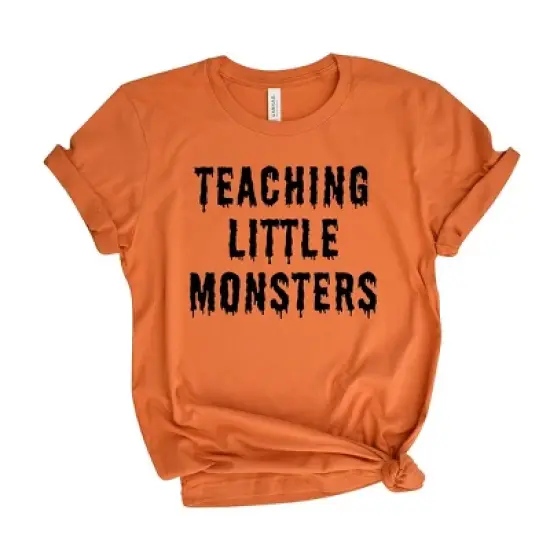 Simply Sage Market Women's Teaching Little Monsters Short Sleeve Graphic Tee image {5}