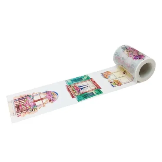 Wrapables Dreamy Artistic Wide Washi Masking Tape, 55mm x 10m image {4}