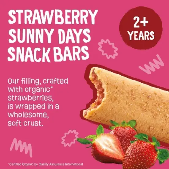 Earth's Best Organic Strawberry Toddler Snack Bars Sesame Street Sunny Days - 16ct image {7}