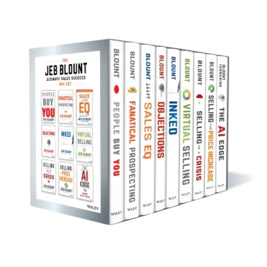 The Jeb Blount Ultimate Sales Success Box Set - (Hardcover) image {1}