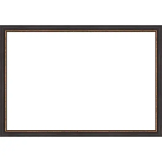 Amanti Art 27"x39" Ashton Black Framed Magnetic Dry Erase Board image {8}