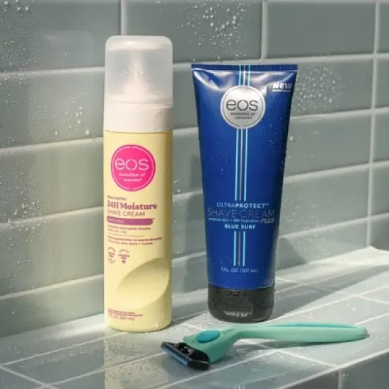 eos Men's UltraProtect Blue Surf Shave Cream - Scented - 7 fl oz image {5}