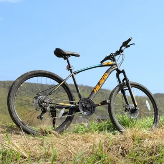 HILAND Ridge 26 Inch 27.5 Inch Mens Mountain Bike, 21 Speed image {1}