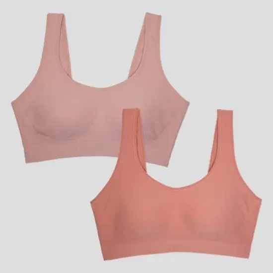 Fruit of the Loom Women's Everyday Smooth Wireless Full Coverage Shaper Bralette image {8}